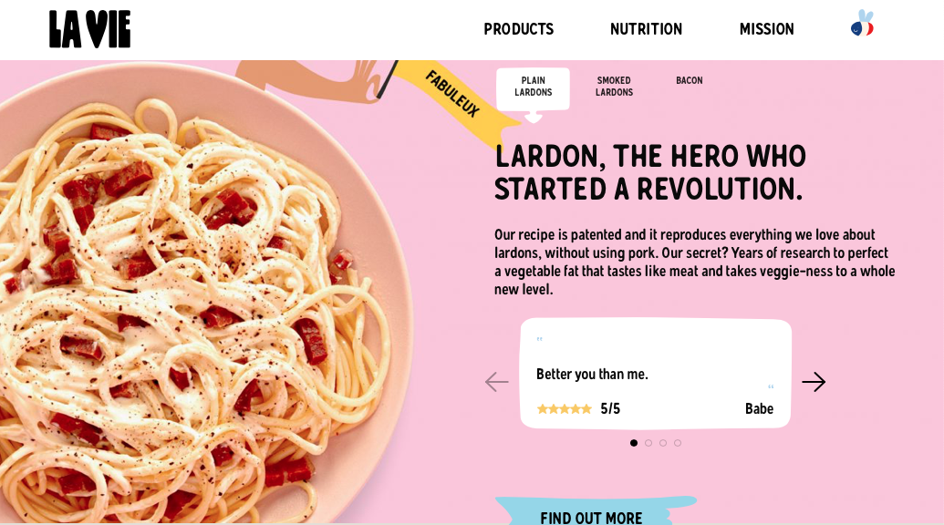 La Vie Foods- SEO EN & FR/ Copywriting en anglais/ adaptation contenu français
